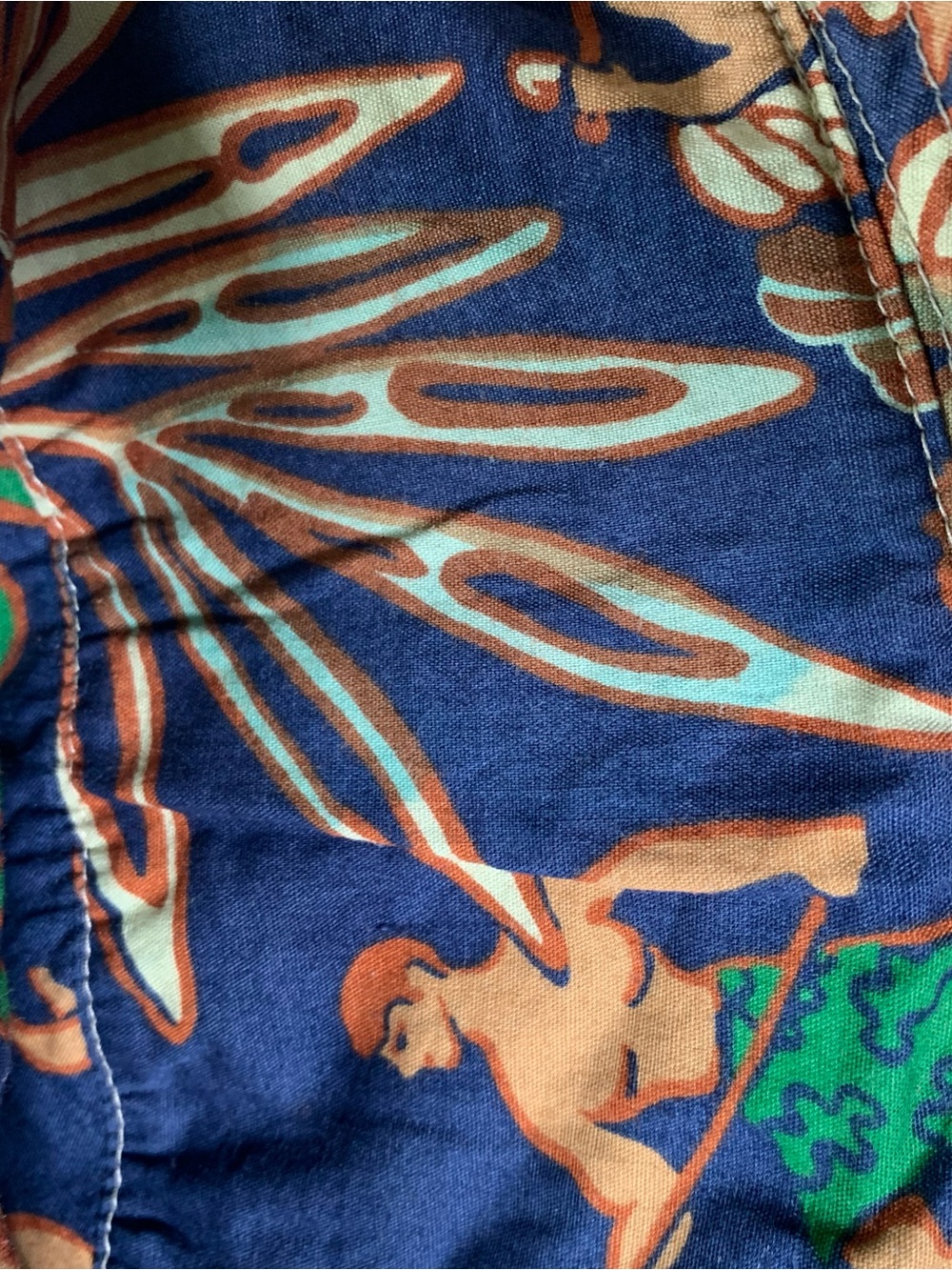 Vintage Polo Ralph Lauren Bucket Hat Medium Hawaiian Floral Tropical Beach Cap - Picture 6 of 7